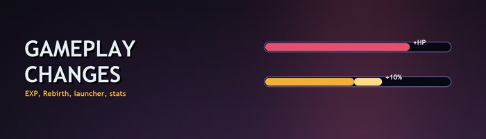 [PATCH] Gameplay changes