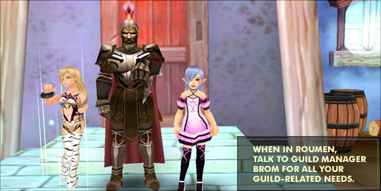 Guild Manager Brom in Roumen
